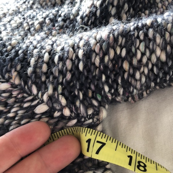 FOREVER 21 CONTEMPORARY BLUE & WHITE KNIT TURTLENECK Sweater Small /Peti… - Picture 4 of 16